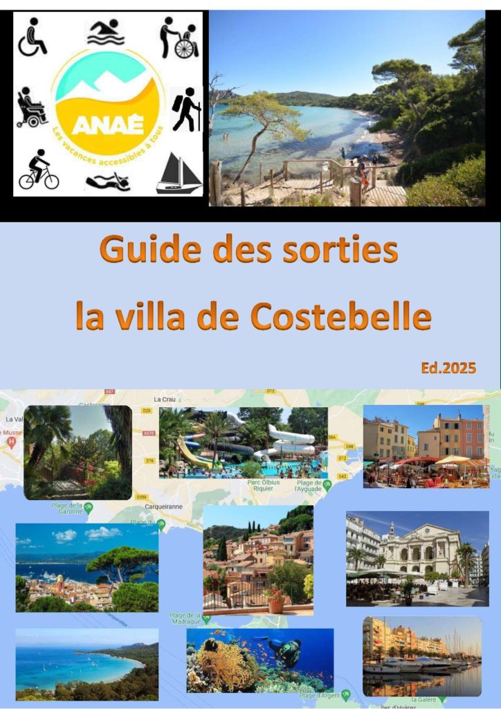 Couverture du guide des sorties Anaé Hyères 2023